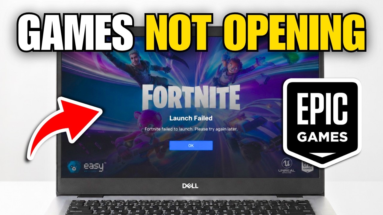 How To Fix Epic Games Not Launching Games (Quick Guide)