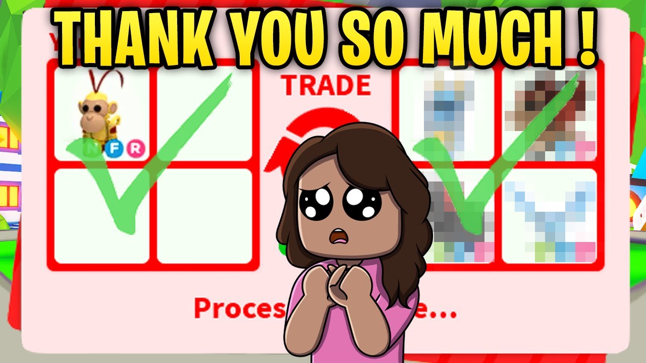 I TRADED MY NEON KING MONKEY FOR THIS.....(ADOPT ME RICH SERVER)