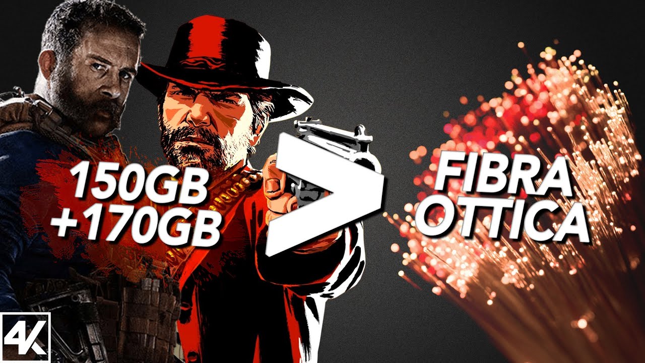 VIDEOGAME SIZE, EVEN FIBER IS NO LONGER ENOUGH