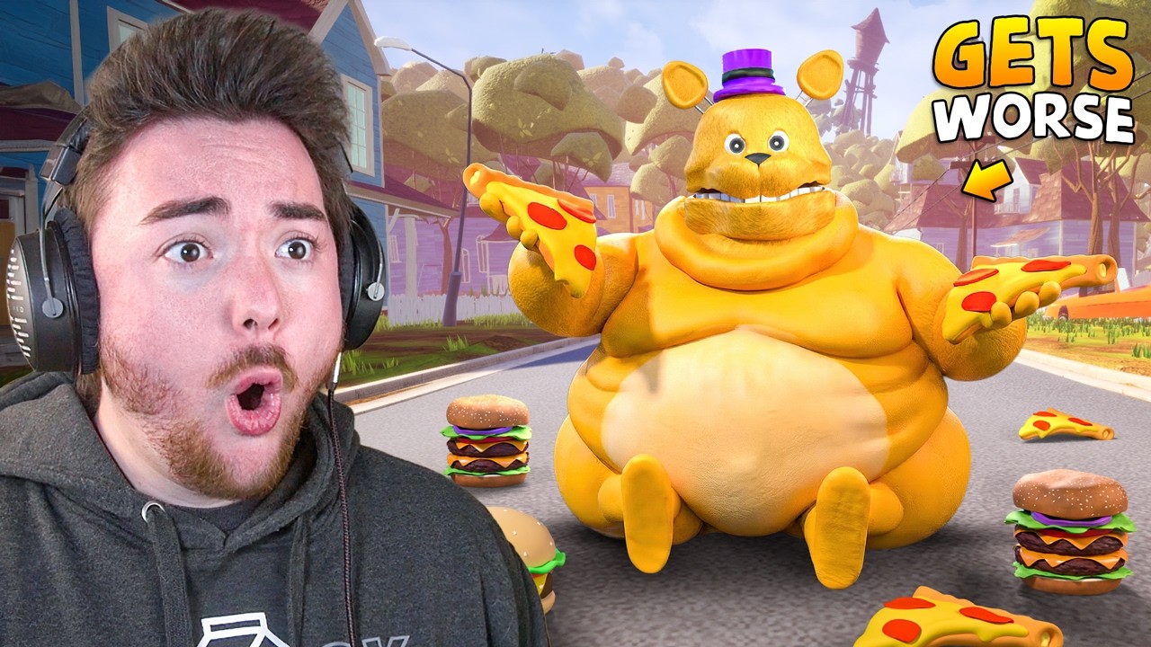 FAST FREDBEAR but its a NEW MOD that makes him FAT FREDBEAR…
