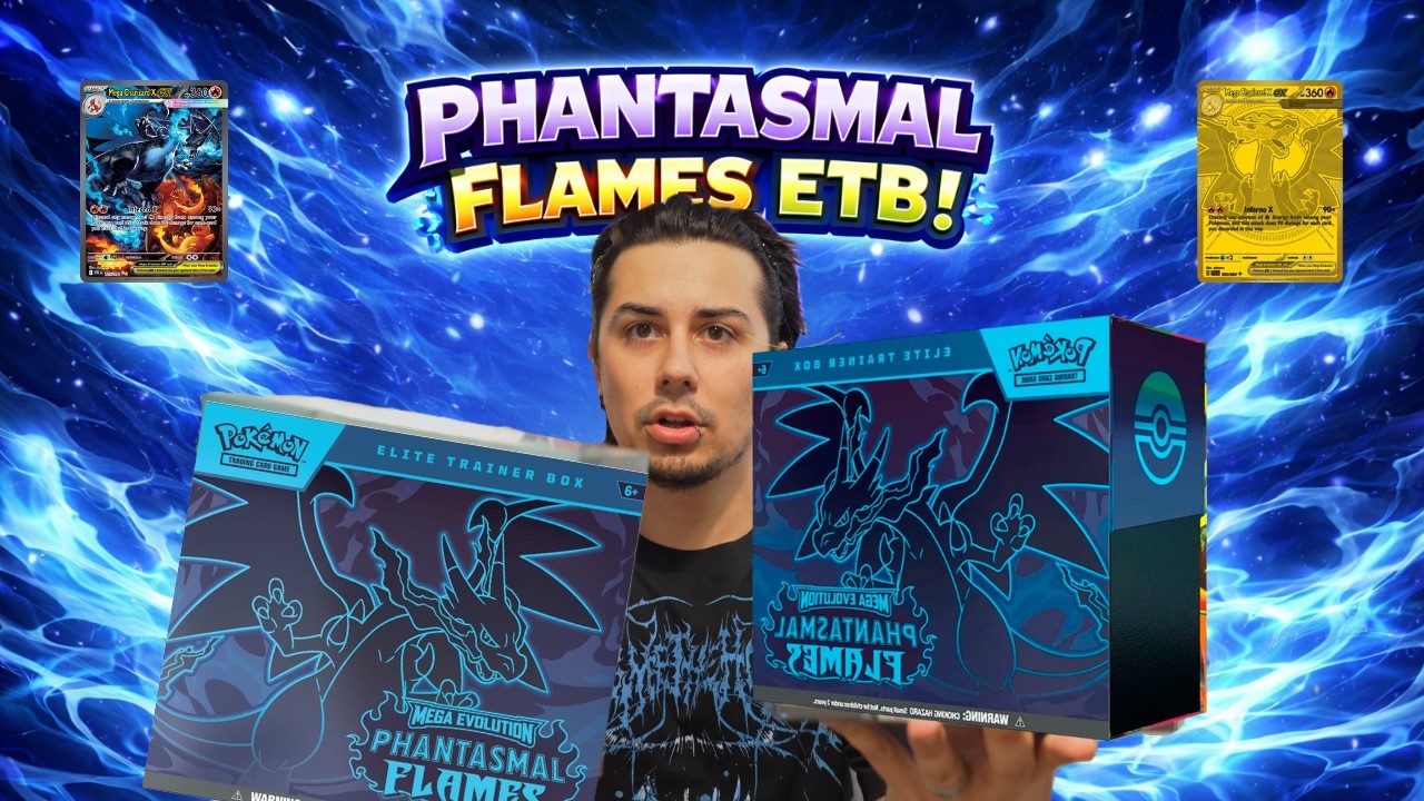 ABRIMOS 2 ETB de PHANTASMAL FLAMES! 🇬🇧 ¿QUÉ ES ESTE PULL RATE? | pt.1