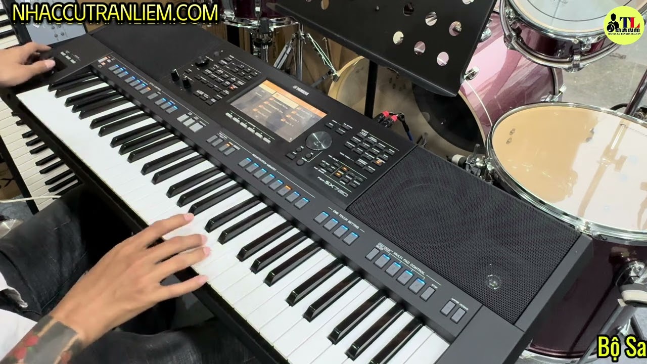 Tuyển Tập Bachata - Soul - Rock Ballad - Blue Jazz trong bộ Sample V25TL cho đàn Organ Yamaha