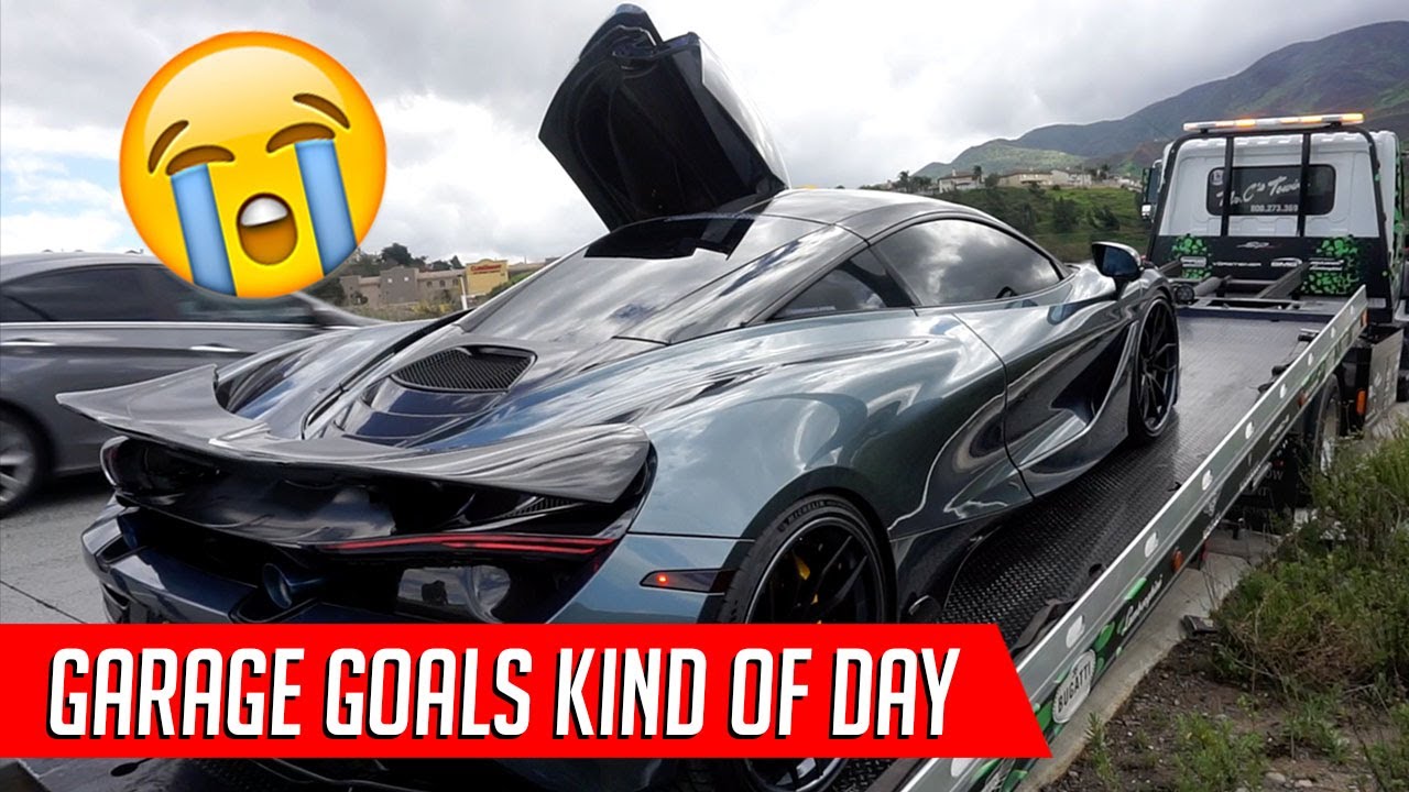 GARAGE GOALS MCLAREN 720S DIES ON THE FWY!!!