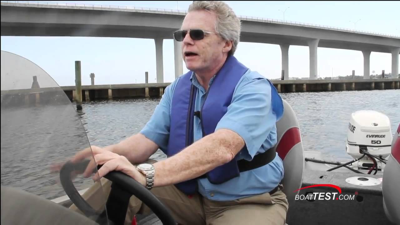 Alumacraft Classic 165 CS 2011 Side Console Boat Performance Test /Review - By BoatTest.com