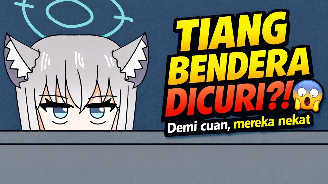 Tiang Bendera Gehenna Raib! Shiroko & Saori Nekat Jual ke Pengepul