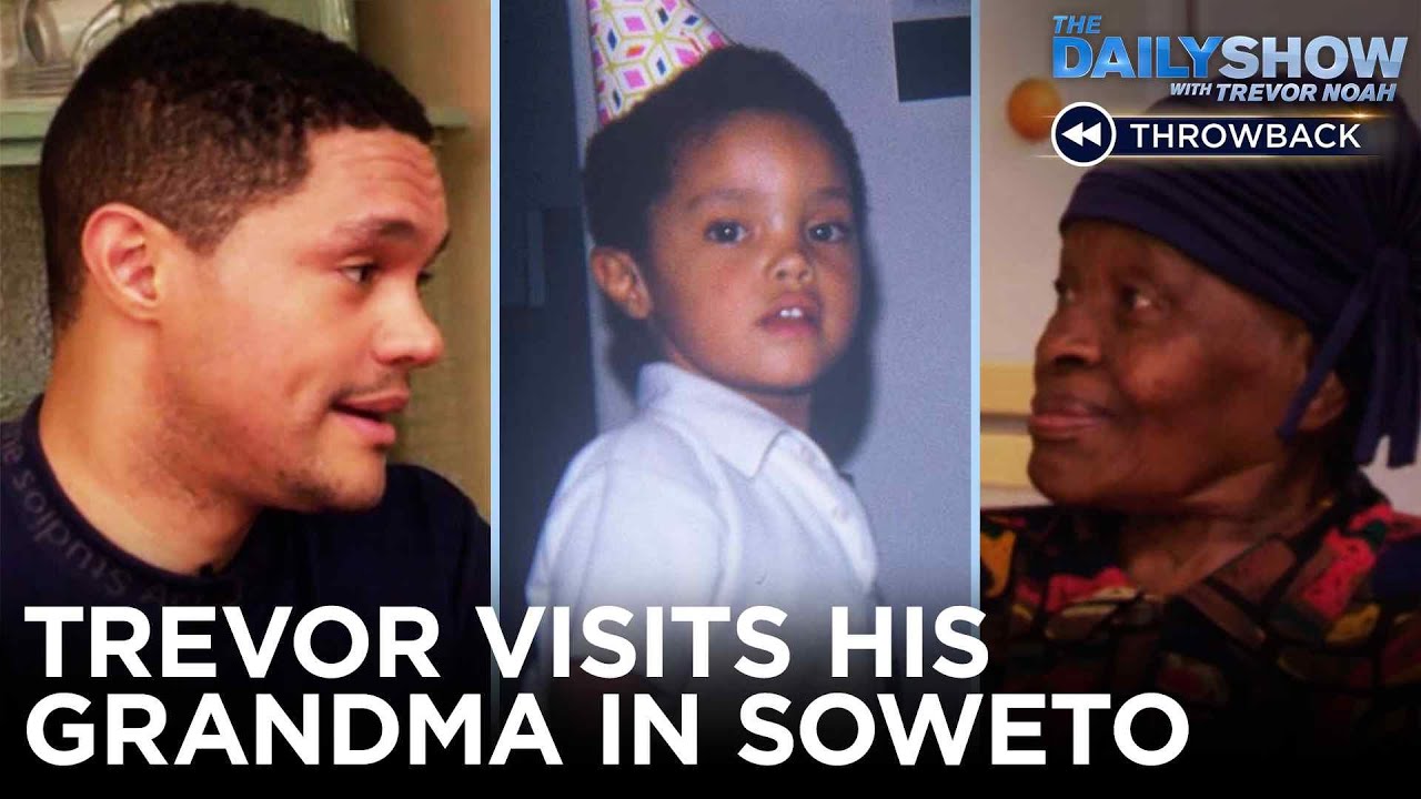 Trevor Chats with His Grandma About Apartheid and Tours Her Home, “MTV Cribs”-Style | The Daily Show