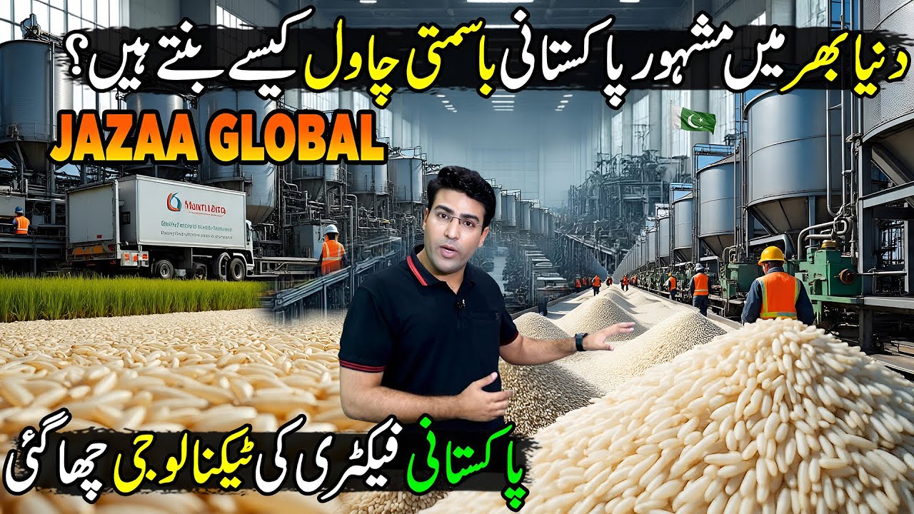 How World Famous Pakistani Basmati Rice is Made Inside Factory | New Record of Pakistan
