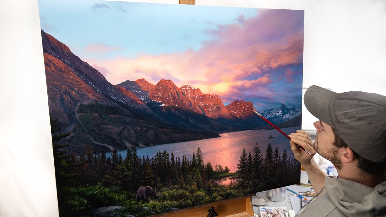 Landscape Painting Time-lapse | 