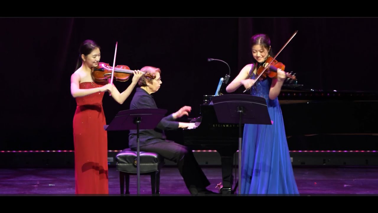 2023 Showcase Spectacular - Five Pieces for Two Violins by Shostakovich, SoHyun Ko & Hannah Tam