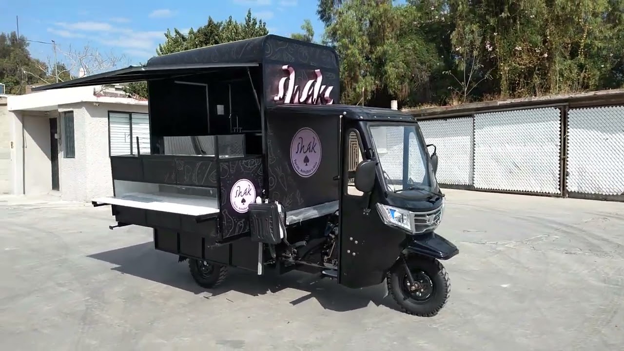 Tacos de guisado, presentación de productos deshidratados #motocarros #foodtruck #cargueros