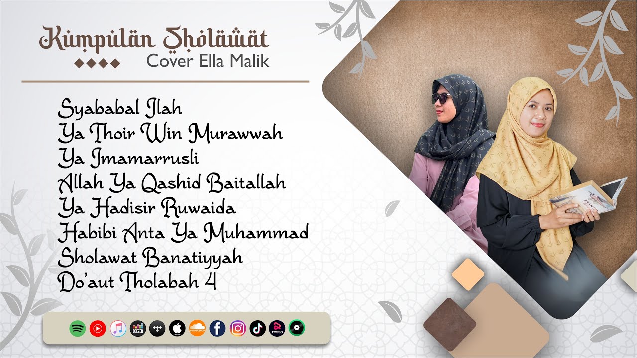ALBUM SHOLAWAT COVER ELLA MALIK 2024