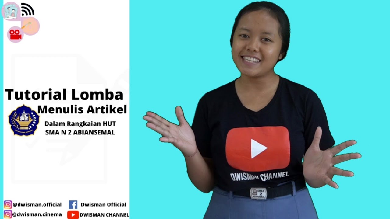Tutorial Lomba Menulis Artikel