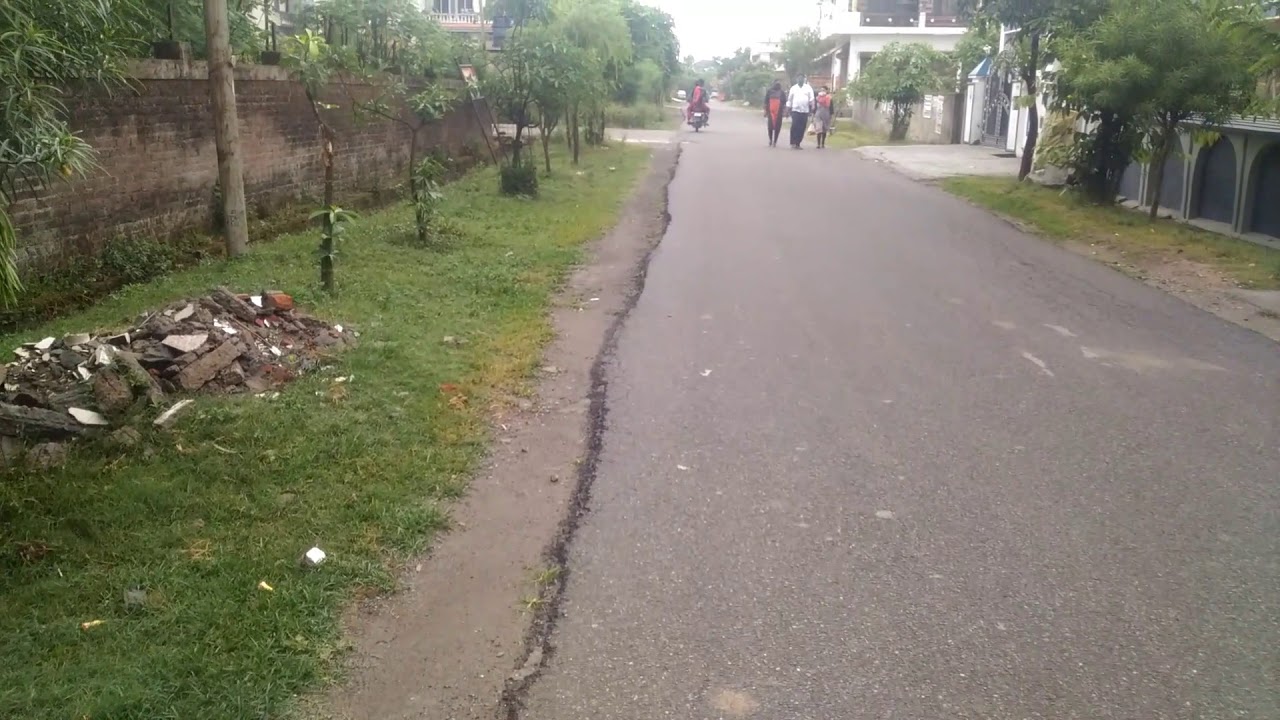 View of clement town in Dehradun