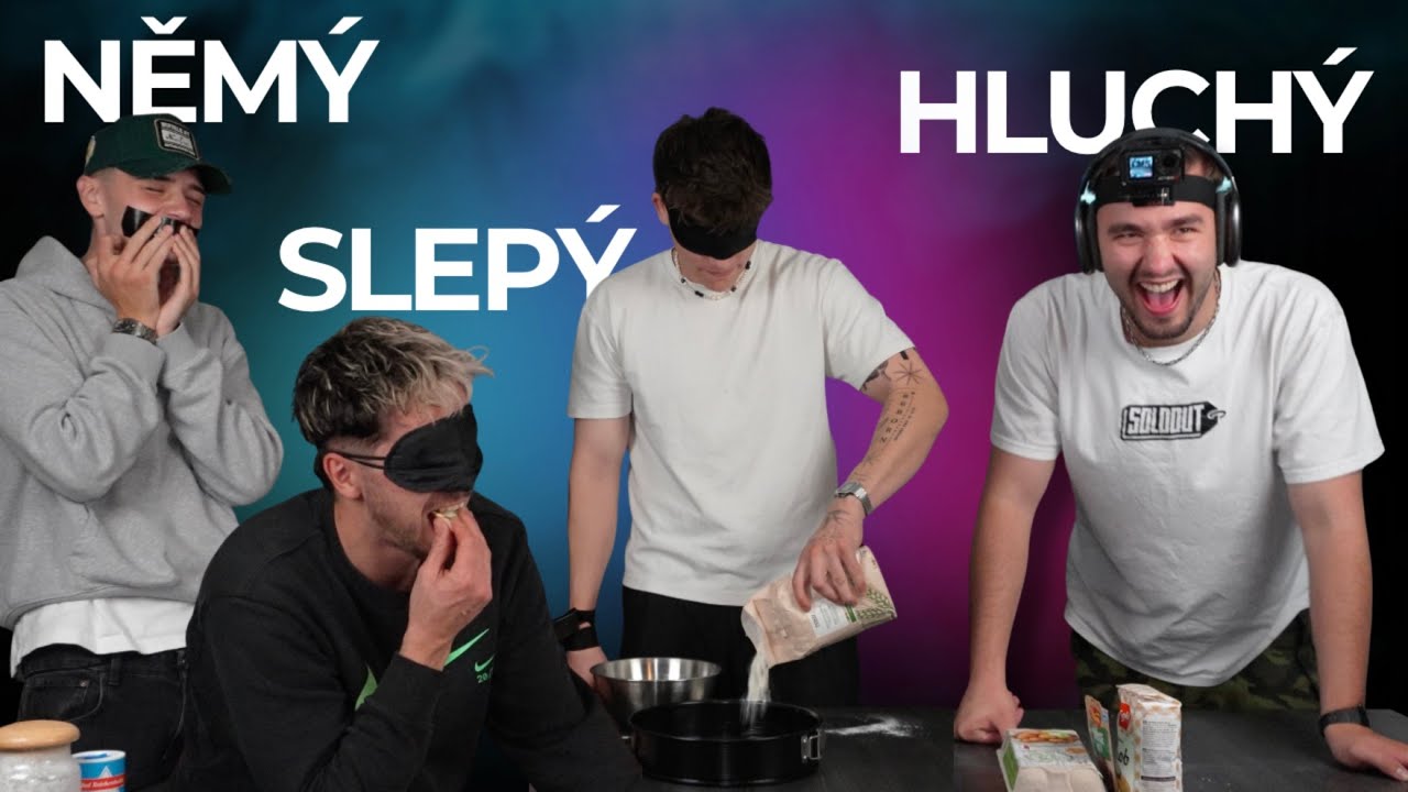 NĚMÝ, HLUCHÝ A SLEPÝ PEČOU JABLEČNÝ KOLÁČ