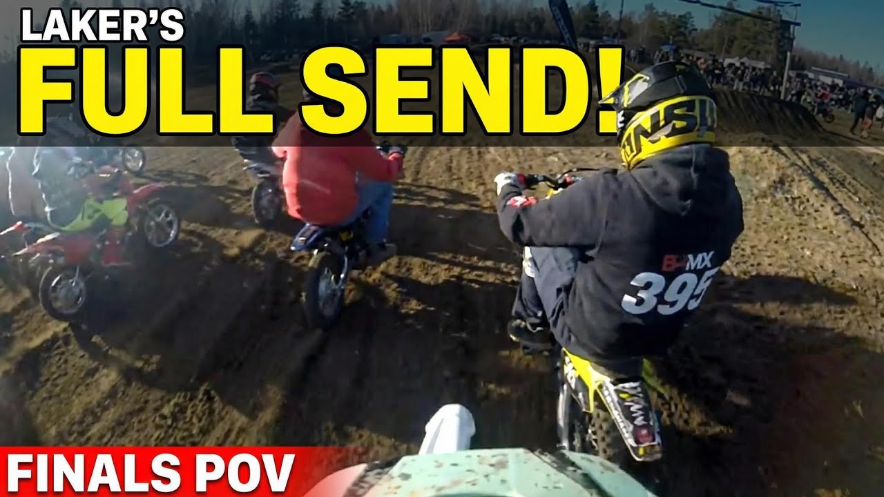 Laker&rsquo;s TTR-110 GoPro POV &mdash; FULL SEND Finals at Pitter Bash