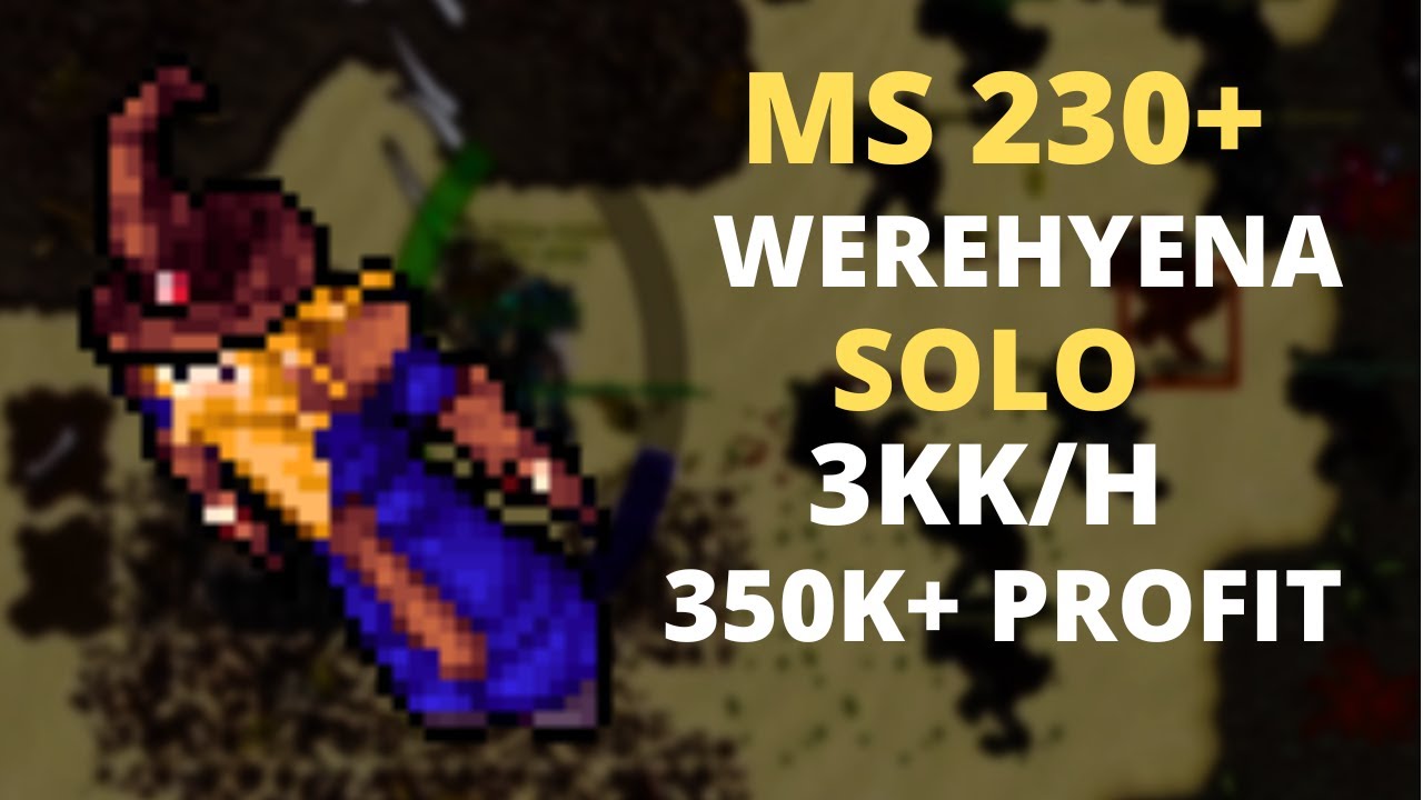 MS/ED 230+ WEREHYENA SOLO - 3KK/H - 350K+ PROFIT
