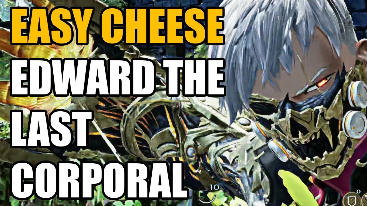 EASY CHEESE - How To Beat Edward the Lost Corporal In Code Vein II