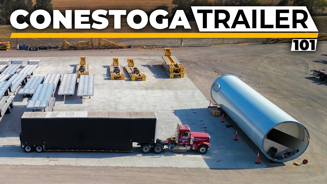 How To Open & Close A Conestoga Trailer