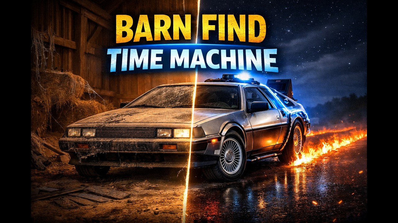 Rebuilding the ICONIC Back to the Future Car #asmr #aivideo #cars