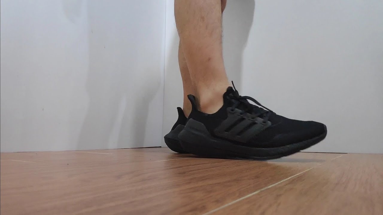 On Feet : Adidas Ultraboost 21 Triple Black