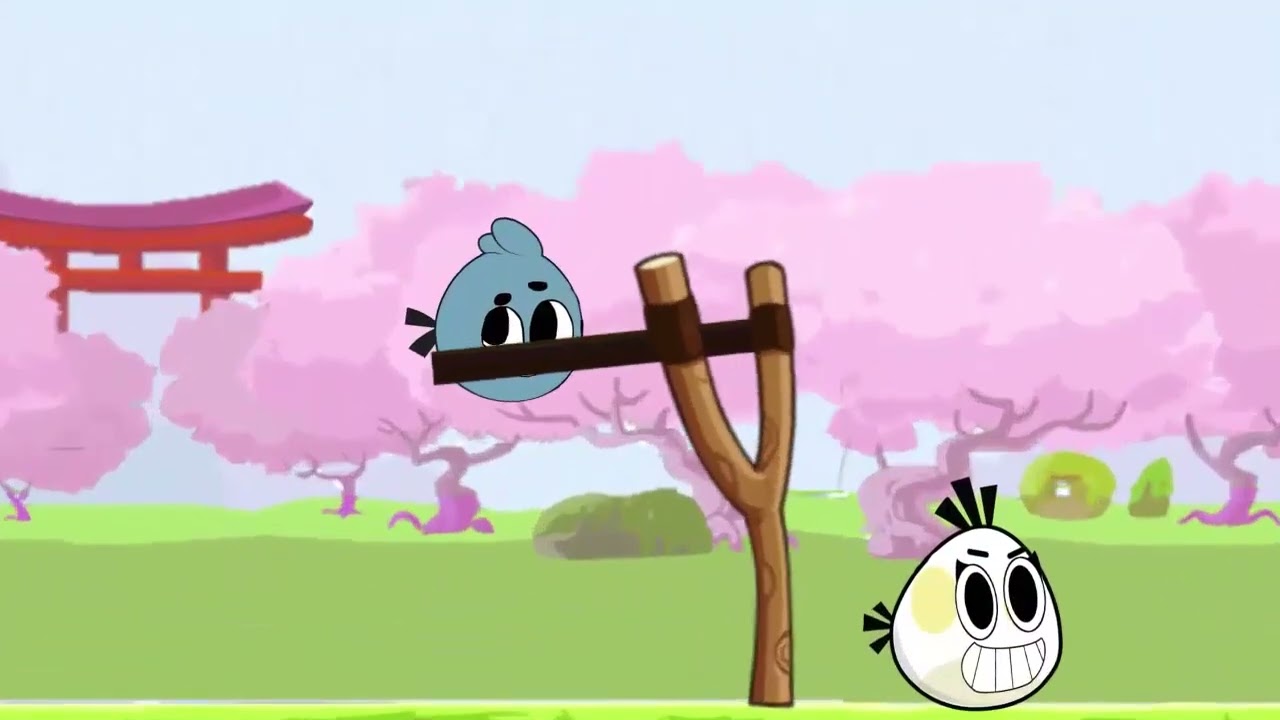 [3LAMESTUDIO Reupload] angry gumball angry birds parody