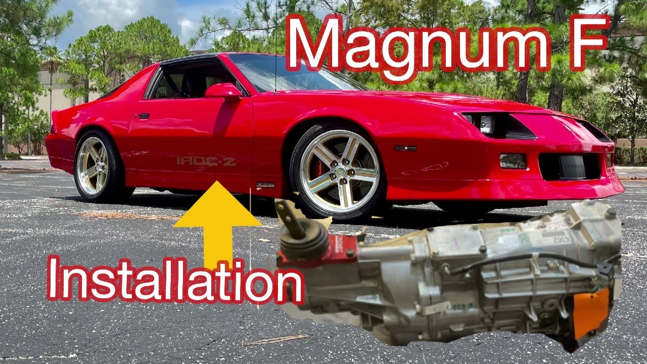 Установка Tremec Magnum F в кузов 1982-1992 (3-го поколения) Camaro