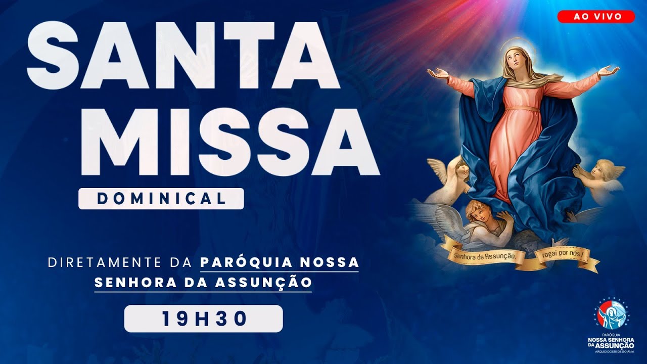 Santa Missa Dominical - 19h30 - 22/02/2026