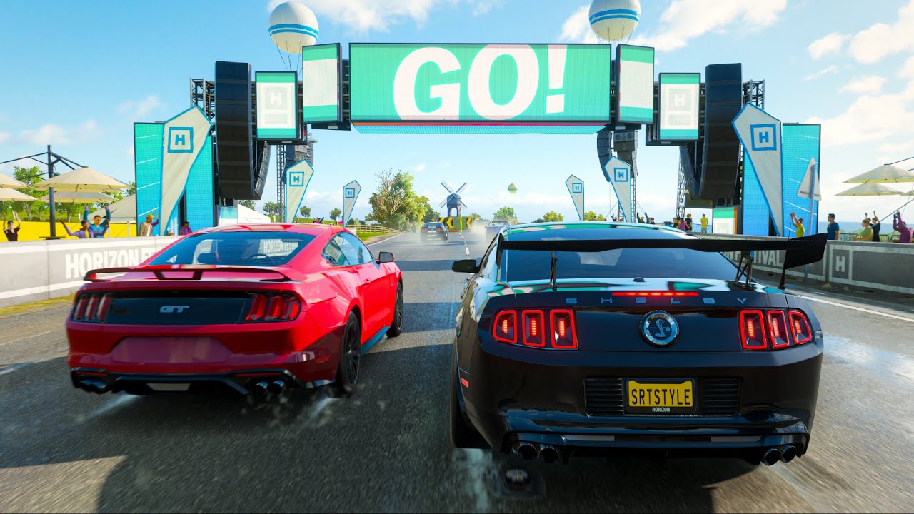 Ford Mustang GT500 VS Ford - Forza Horizon 4 | Race Gameplay