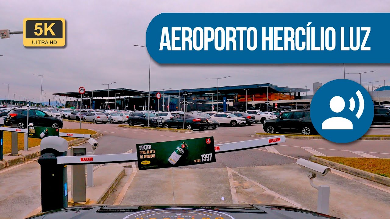 O aeroporto mais bonito do Brasil, dirigindo e batendo um papo