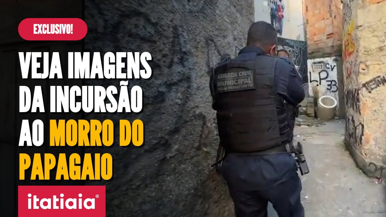 Guarda Civil Municipal faz incursão ao Morro do Papagaio em busca de suspeitos