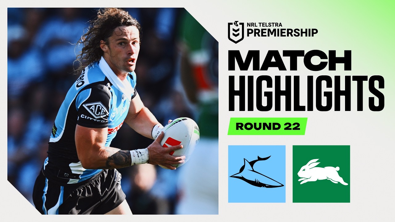 NRL 2026 | Sharks kontra Rabbitohs | Najważniejsze momenty meczu | Runda 22