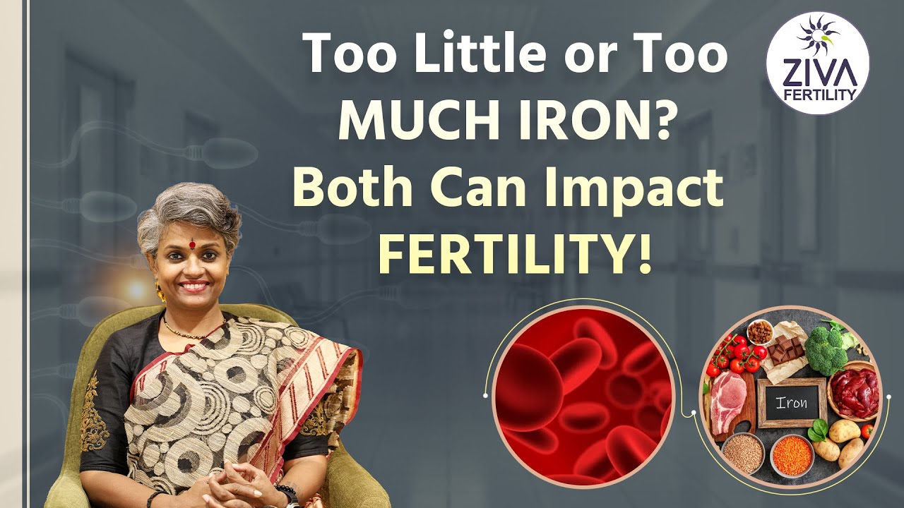Iron Deficiency Impact On Fertility | Ferritin Blood Test | Infertility Tests | Dr Suvarchala | ZIVA