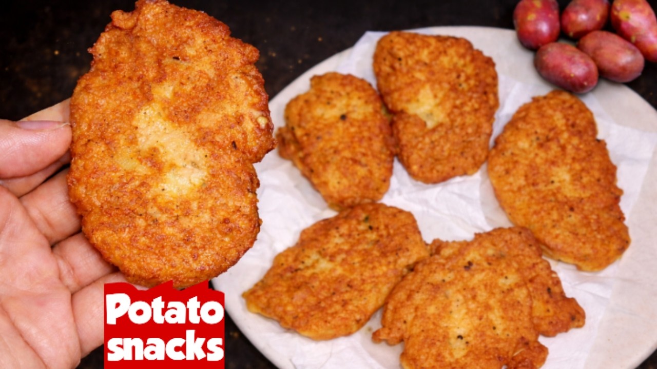 Crispy Potato Snack Recipe | Quick & Easy Evening Snack | Iqrakkhany