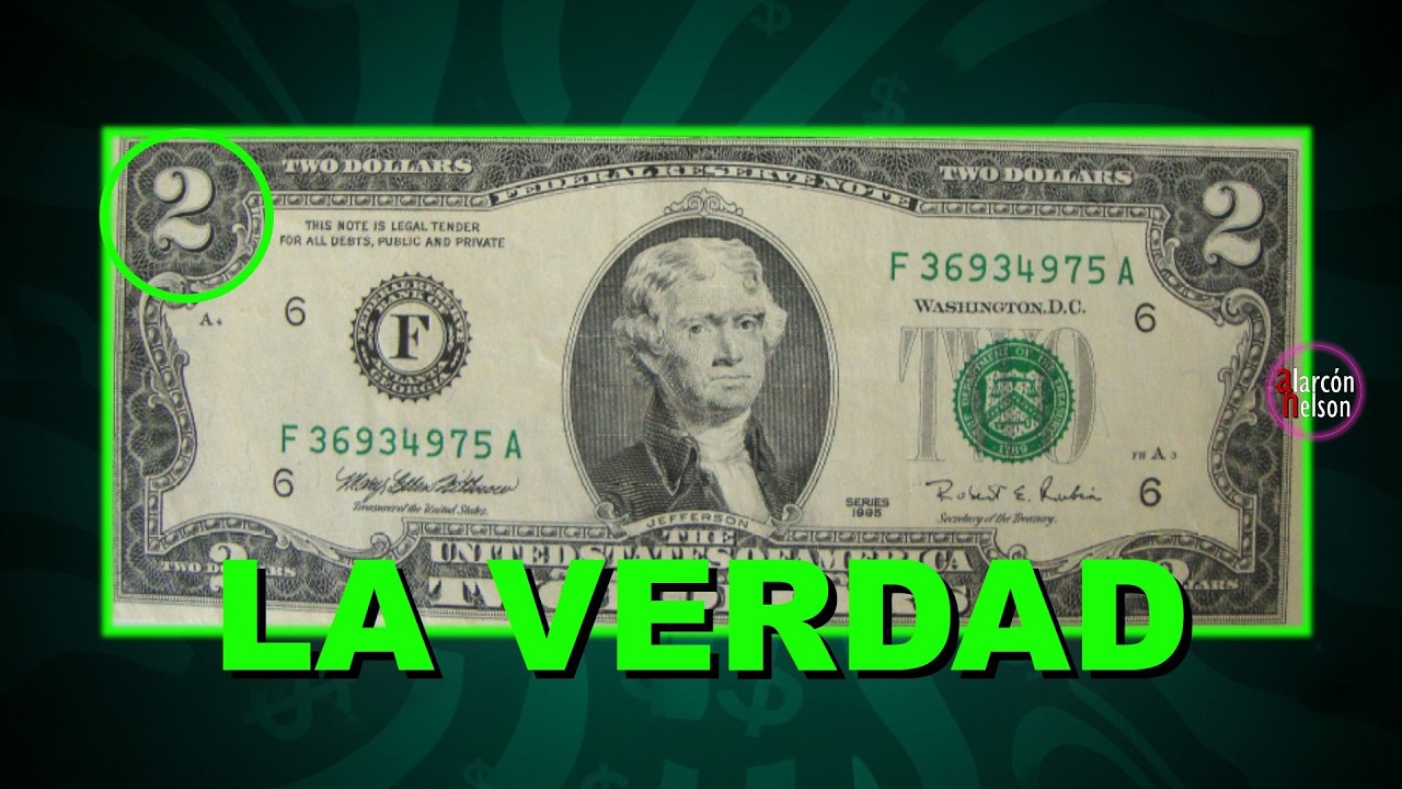 Las verdades del billete de 2 dólares 💵 🇺🇸 | @alarconnelson