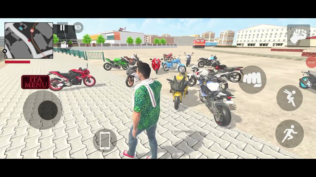 Indian traffic auto simulator game 