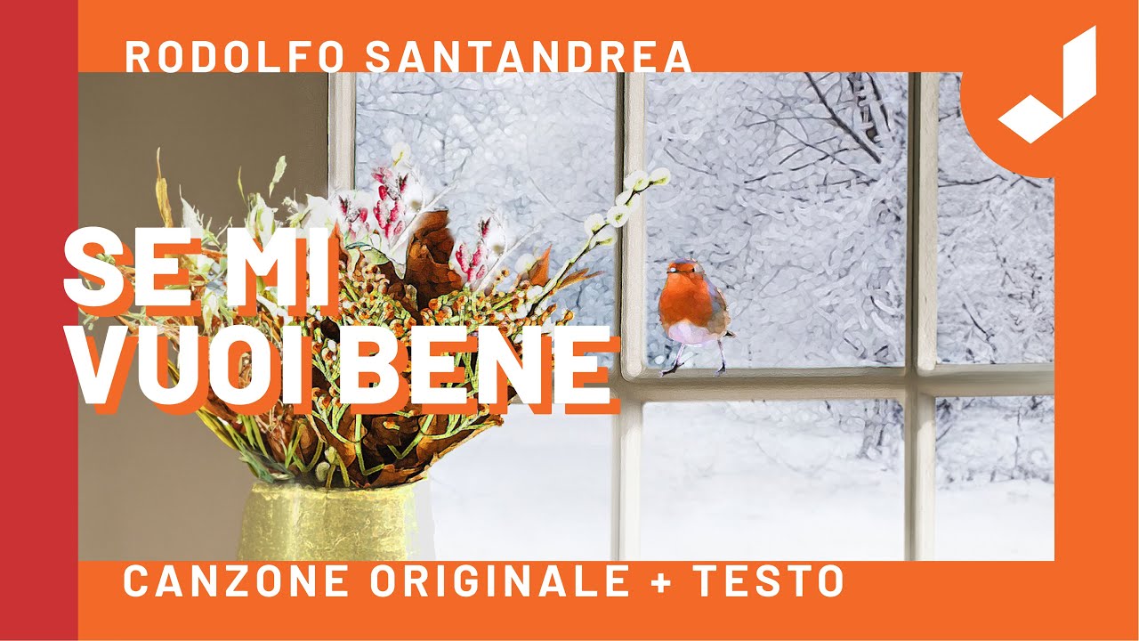SE MI VUOI BENE - Rodolfo Santandrea (Canzone originale + Testo)