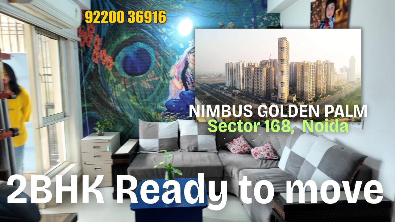 Всего 1,25 крор рупий - Nimbus Golden Palm | Noida Expressway, сектор 168 | Готово к заселению