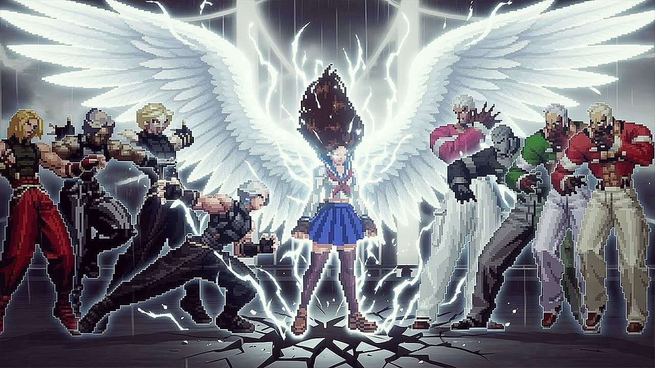 [KOF Mugen] Asuka Vs Yashiro Nanakase, Adel Team