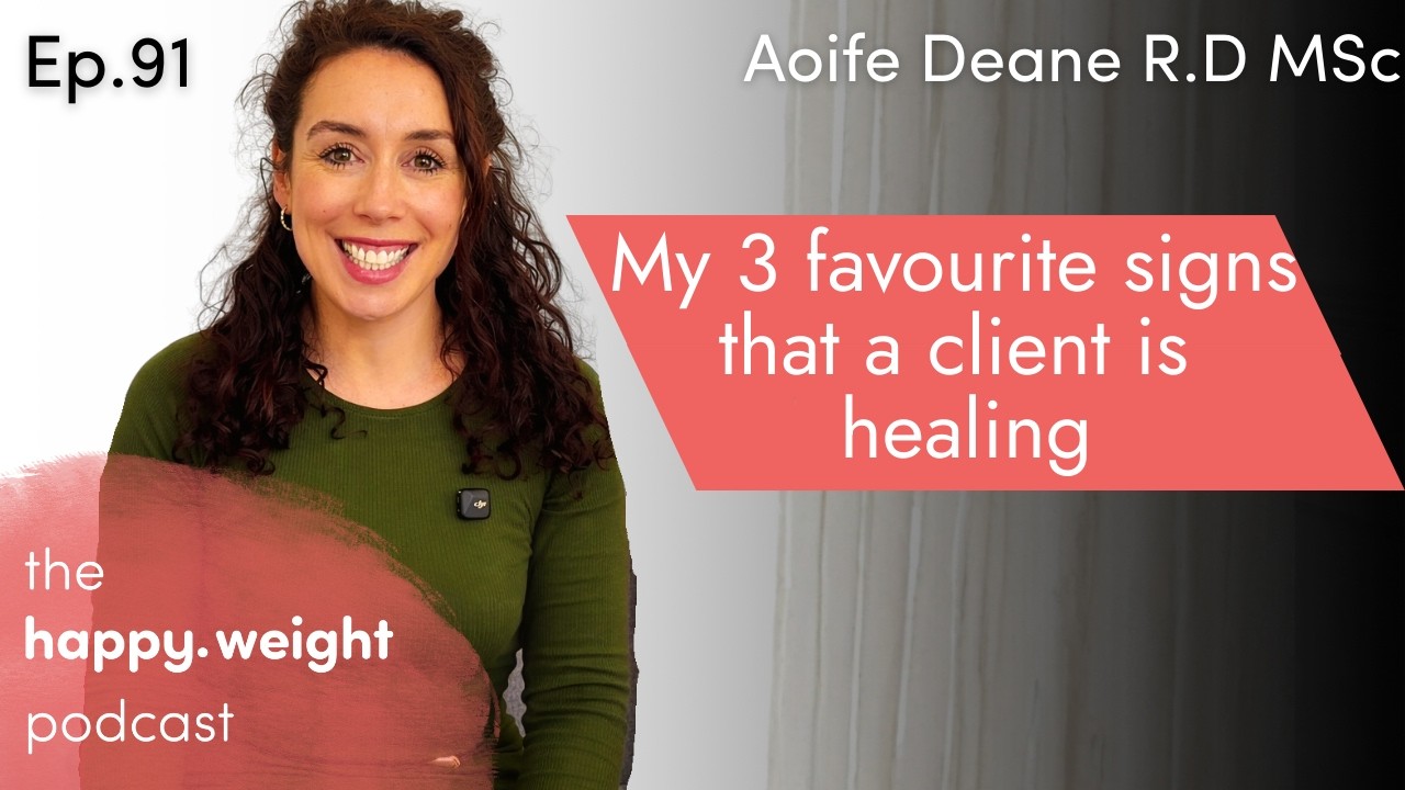 Ep 91. My 3 favourite signs that a client is healing