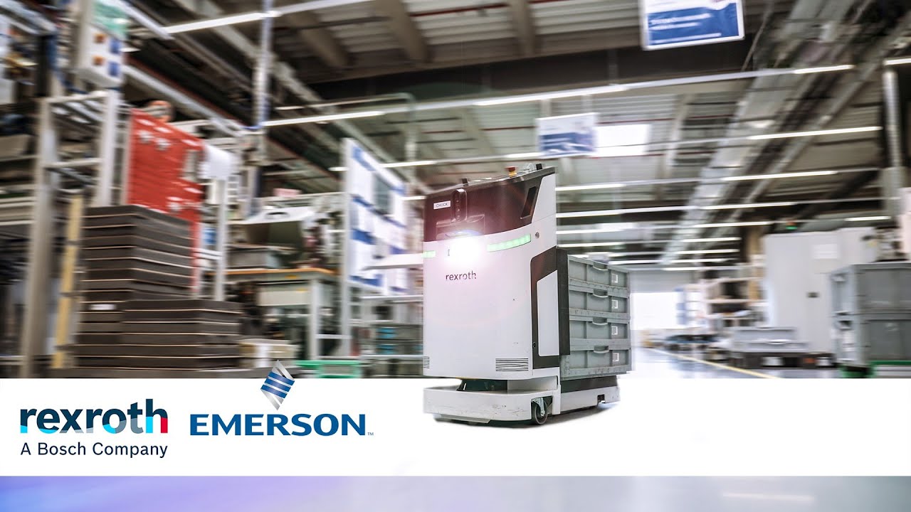Rexroth ACTIVE Shuttle autonóm intralogisztikai robotok az egri Emerson-üzem szolgálatában