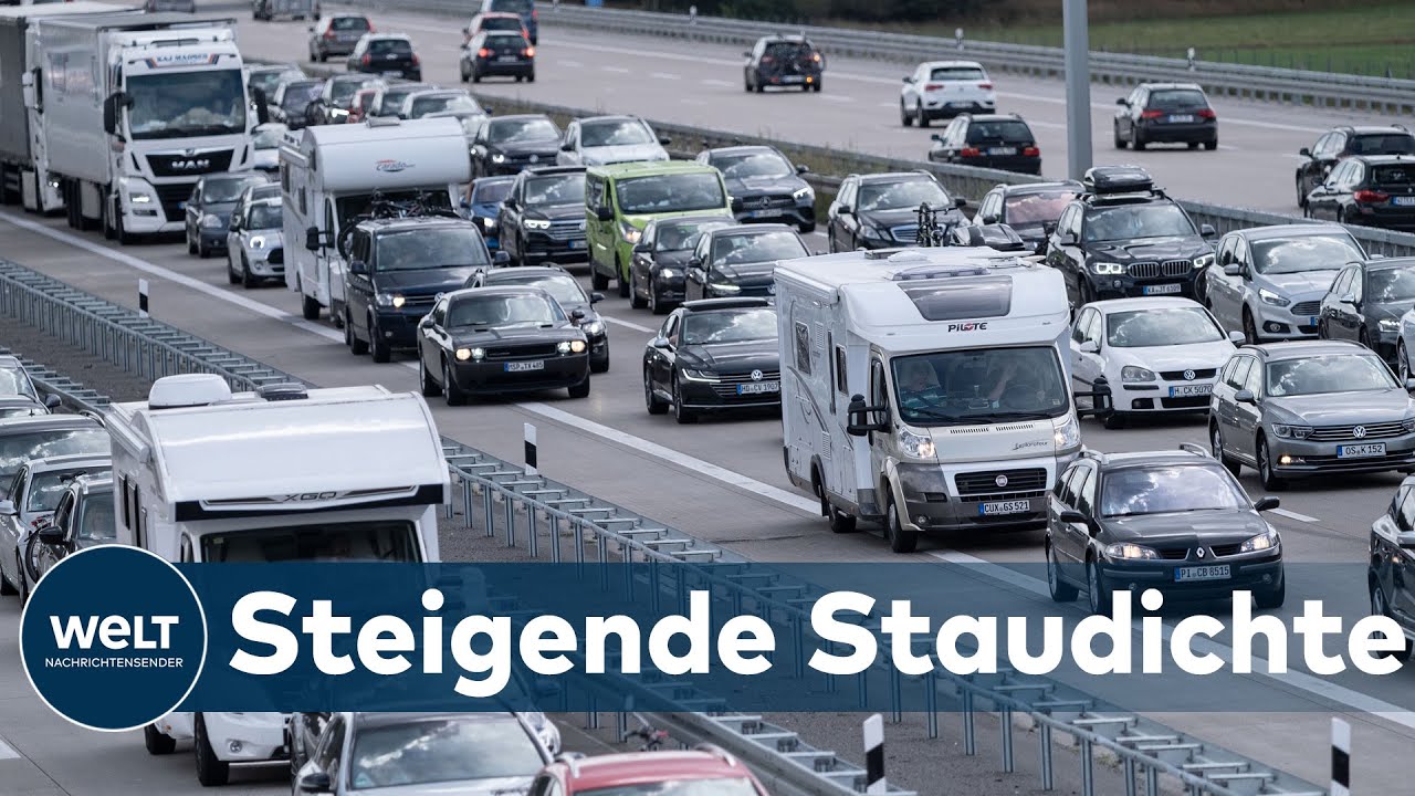 STOCKENDER VERKEHR: Zahl der Staus in Deutschland nimmt wieder deutlich zu