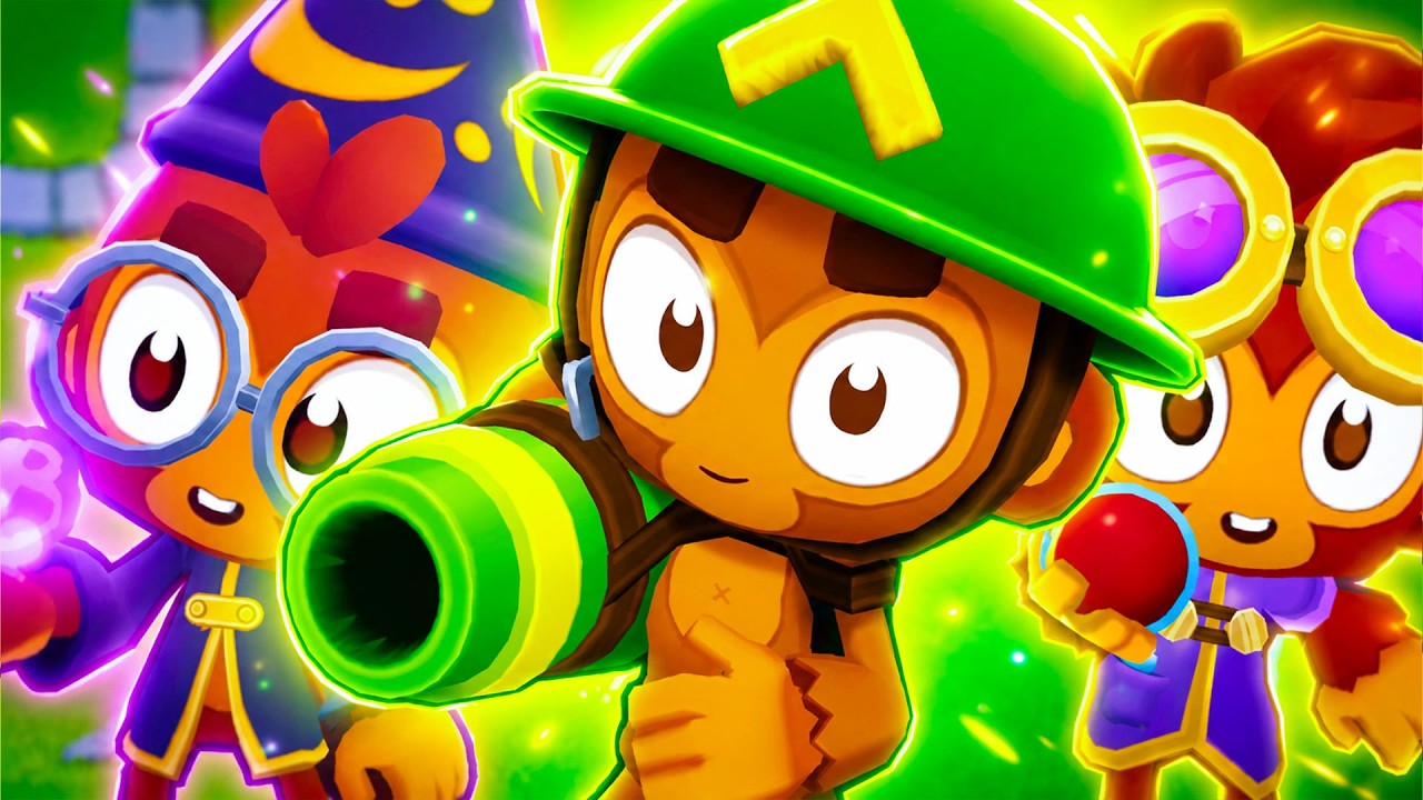 Gram TYLKO NOWYMI MAŁPKAMI w Bloons Blitz! (NOWE BLOONSY)