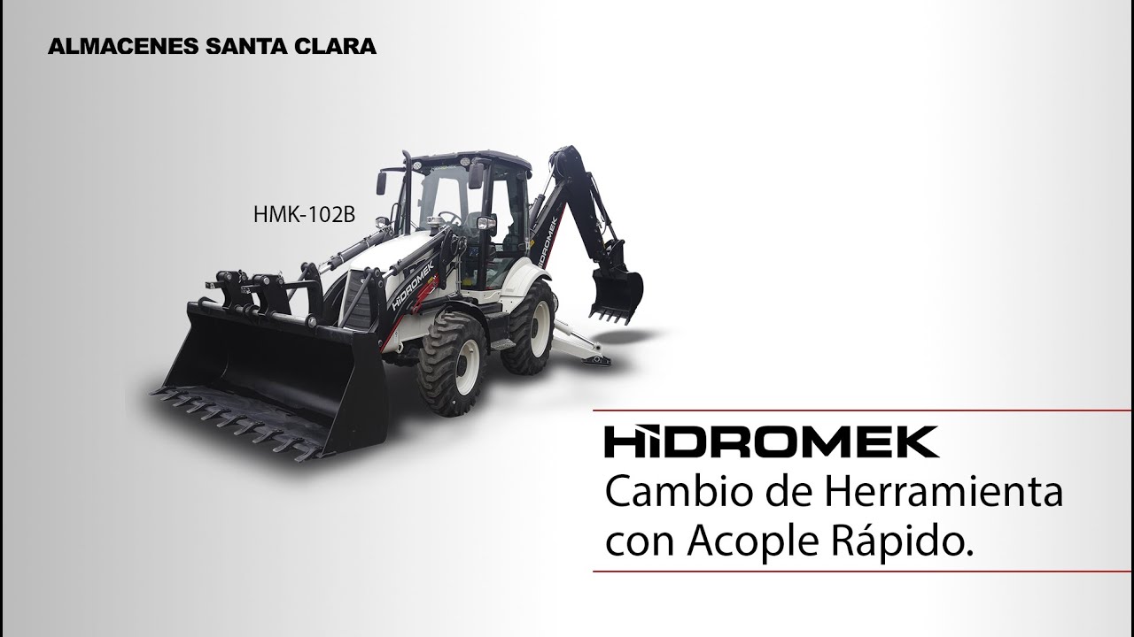 Hidromek Cambio de Herramienta con Acople Rápido - HMK-102B