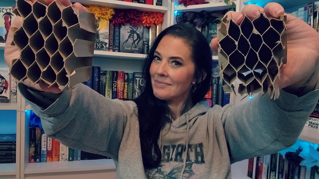 ASMR- Honeycomb Cardboard Triggers & Tingles 📦