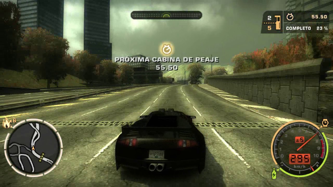 Need For Speed Most Wanted Desafio Extremo Con Persecucion Nivel 6,7,8,9 y 10+ Texturas de X360
