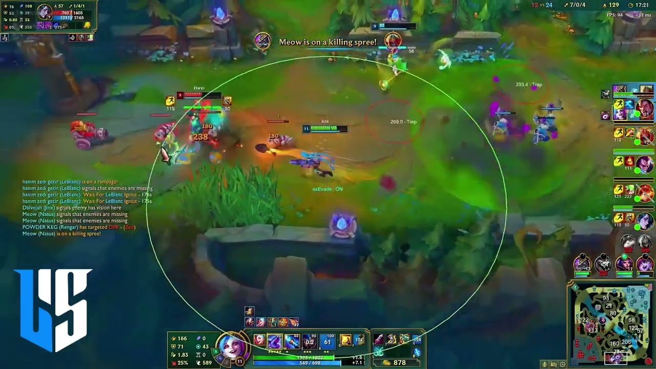 Insane Double Kill with Lol Script! 💀 | League of Legends Script in Action!