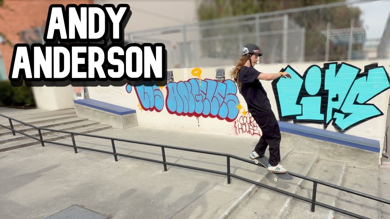 Andy Anderson And Gang Vs The NEW Kink Rail!