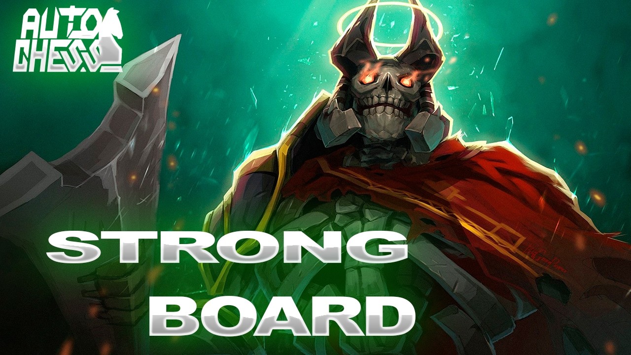 Dota Auto Chess  Strong board vs Weak board