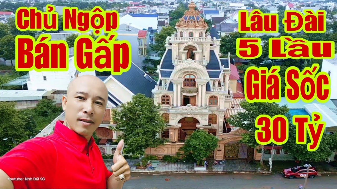 🛑BÁN GẤP LÂU ĐÀI 5 Lầu 30 Tỷ Khu Biệt Thự Đẳng Cấp Dành Cho Giới Thượng Lưu | #bietthulaudai