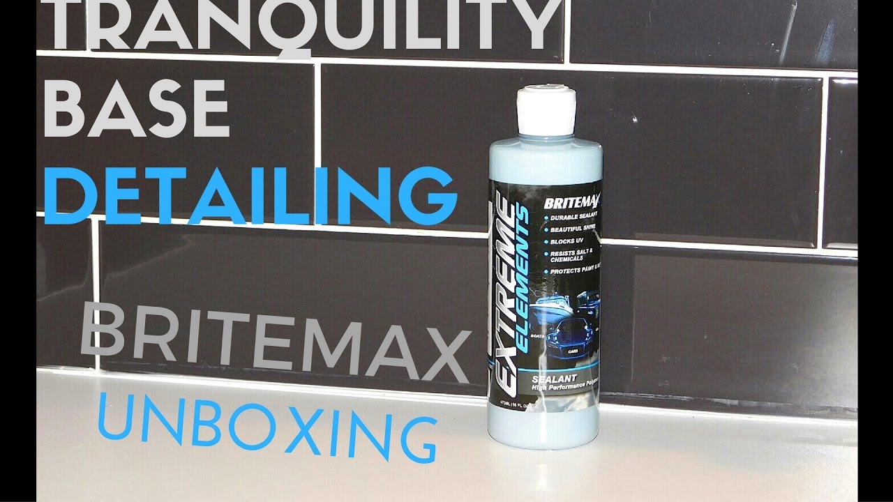 Tranquility Base Detailing Unboxing: Britemax Extreme Elements